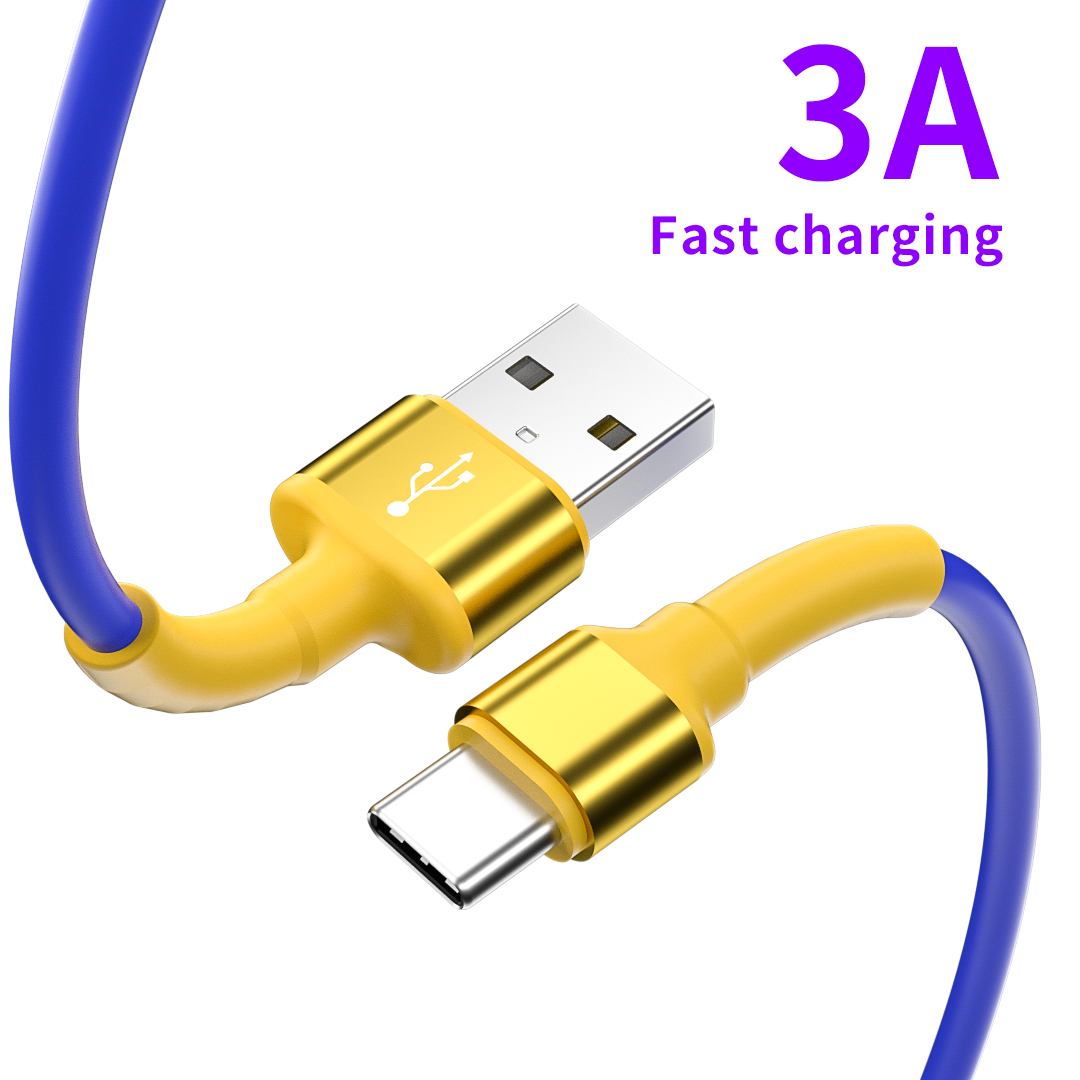 OEM/ODM Cable USB Tipo C 3A Fast Charging USB Type C Fast Cable 3.0 for Samsung Phone Charger Cable